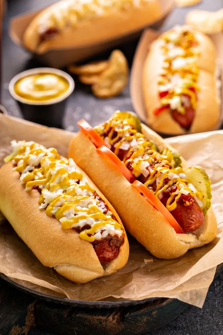 Hot dog recheado